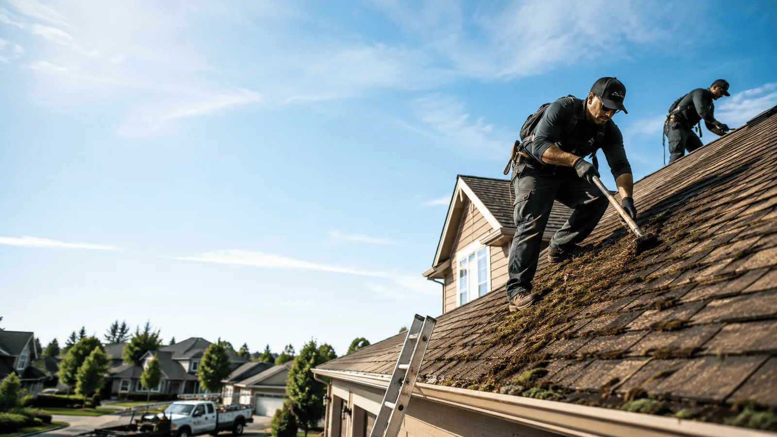 Roof Moss Removal in Rowland Heights, CA near me